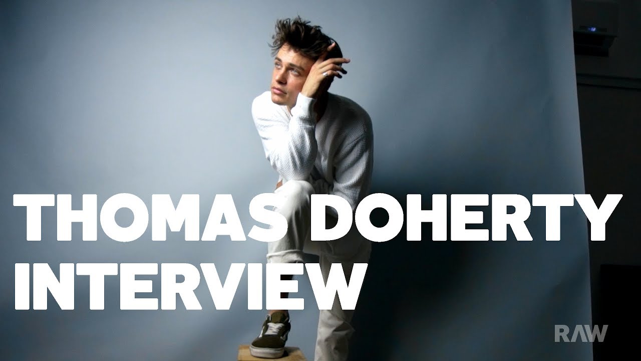 Thomas Doherty Gives His Best Dove Cameron Impression & Talks Growing Up Scottish