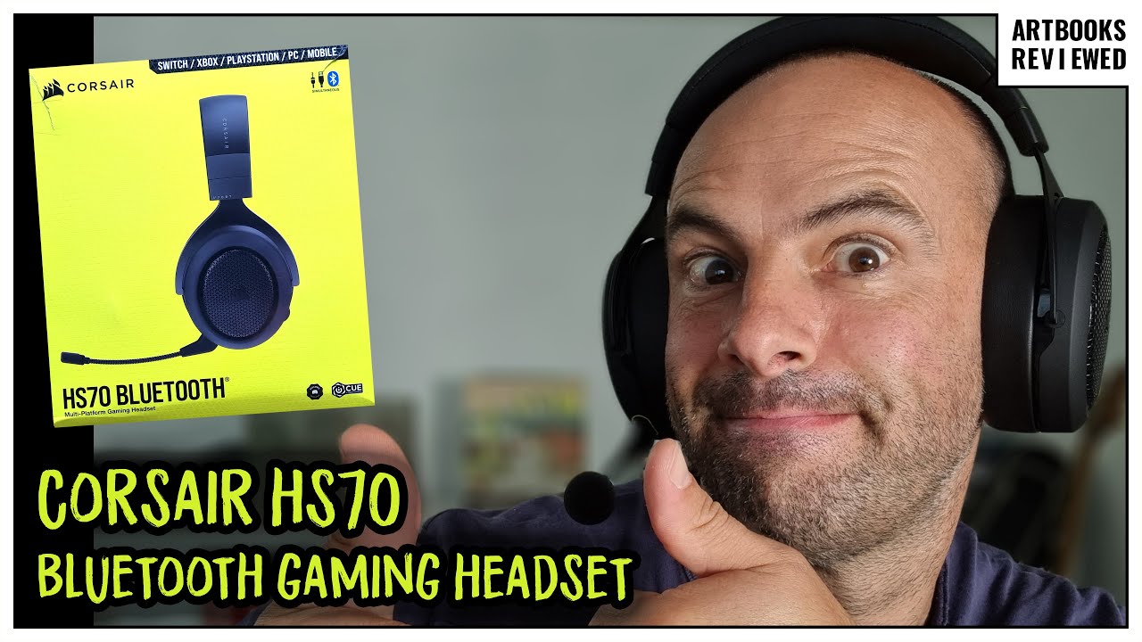 Corsair HS70 Bluetooth Gaming Headset |4K