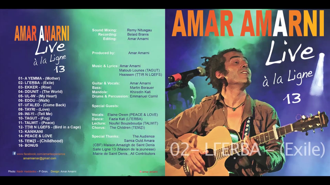 AMAR AMARNI - LIVE à la LIGNE 13 - FULL CONCERT