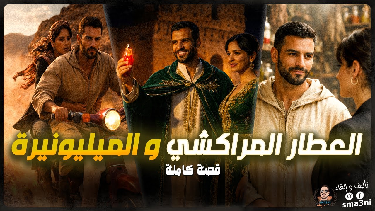 العطار المراكشي و الميليونيرة   قصة كاملة