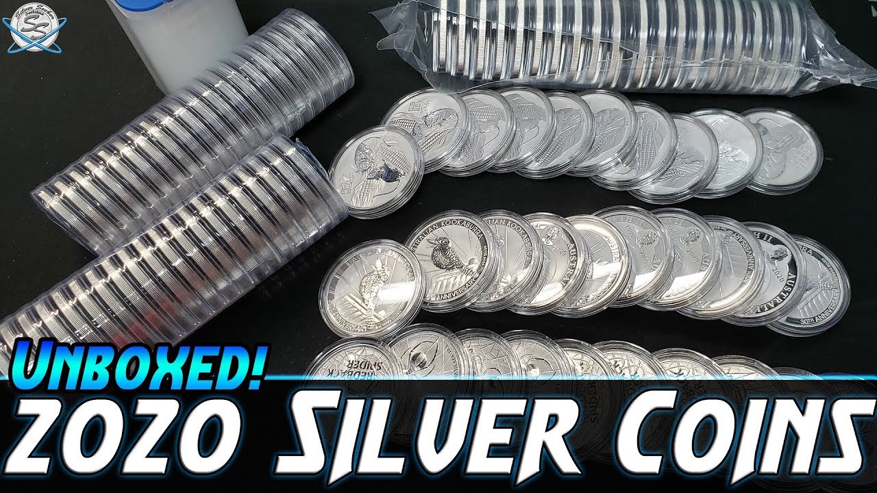 2020 Silver Coins! HUGE Unboxing!