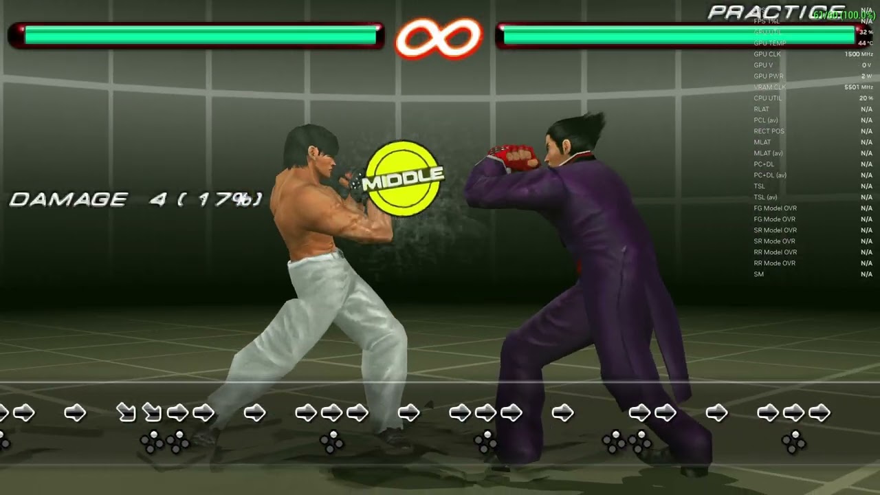 EWGF combo traning
