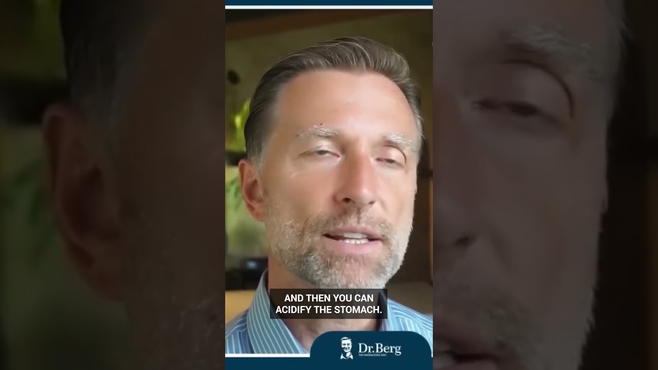 Dr. Berg explains the solution for acid reflux #drericberg #acidreflux #health #stomach #acid #keto