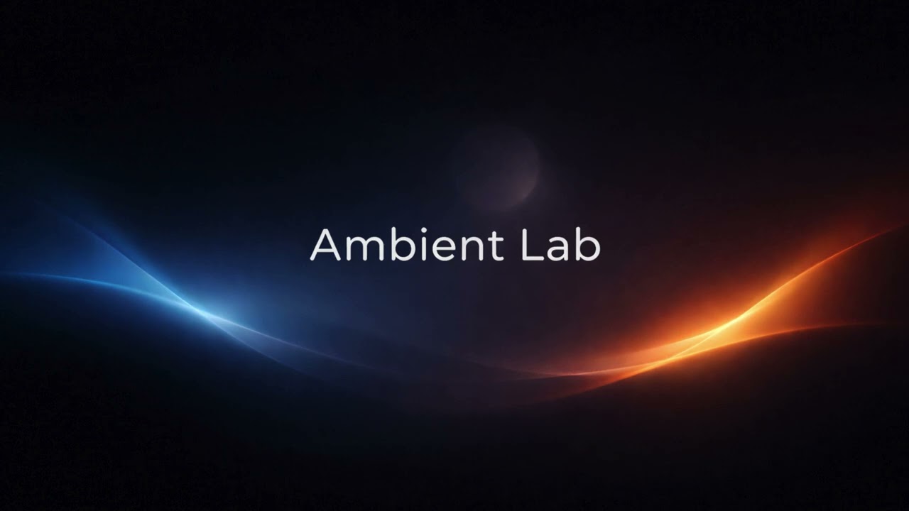 Abstract Ambient Background Loop | Minimal Visual for Relaxation (4K)