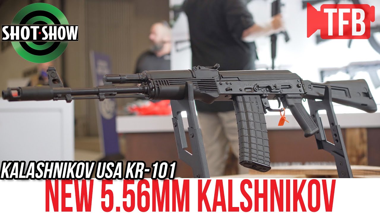 NEW Kalashnikov USA KR-101 .223/5.56mm AK [SHOT Show 2022]