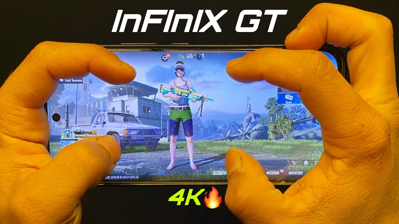 infinix Gt 30 pro Handcam in 2026 🔥/super Smooth +UItra Extreme PUBG Test😍/ And.15 Livik Gameplay!