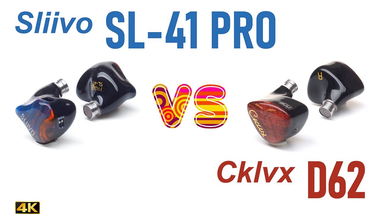 Sliivo SL-41 Pro vs Cklvx D62 - - IEM sound comparison