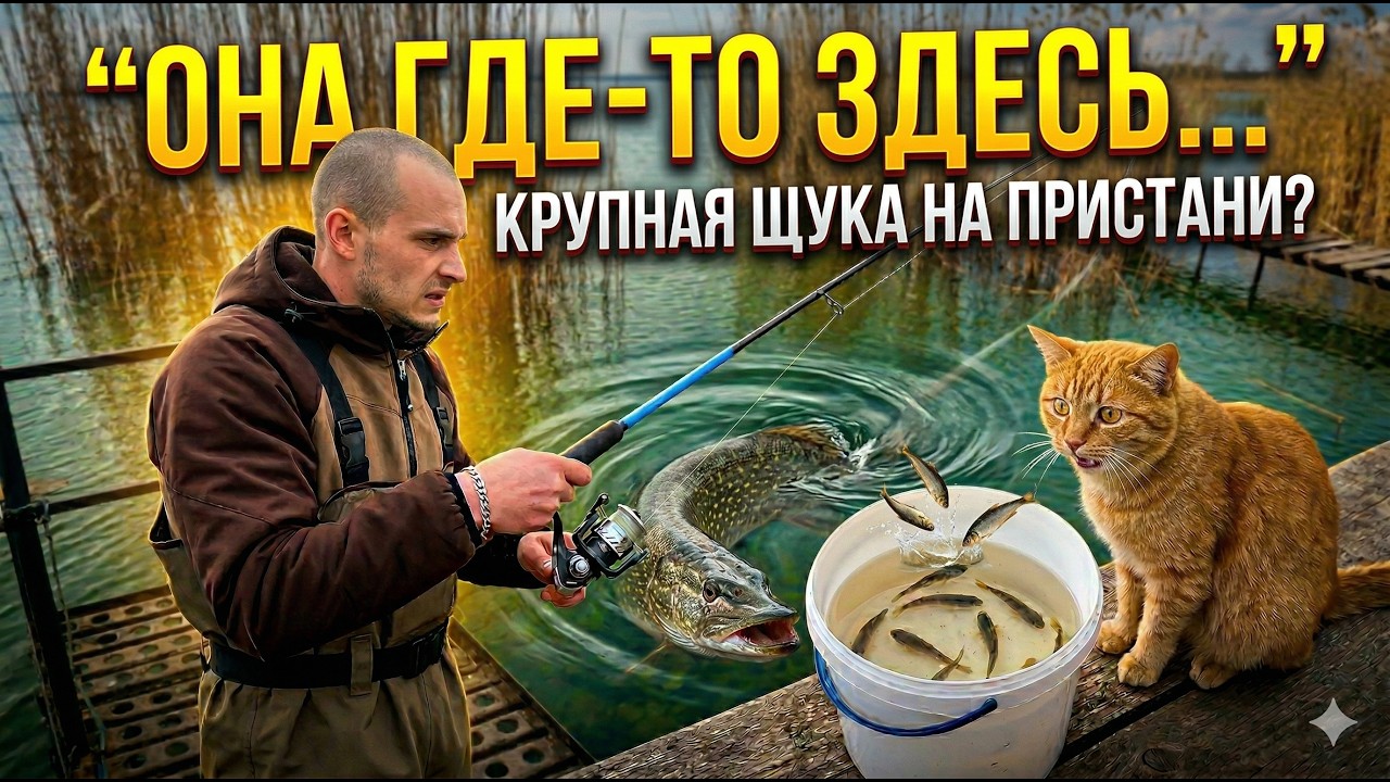 ГДЕ-ТО ЗДЕСЬ ПРЯЧЕТСЯ МОНСТР... Рыбалка на живца в камышах!