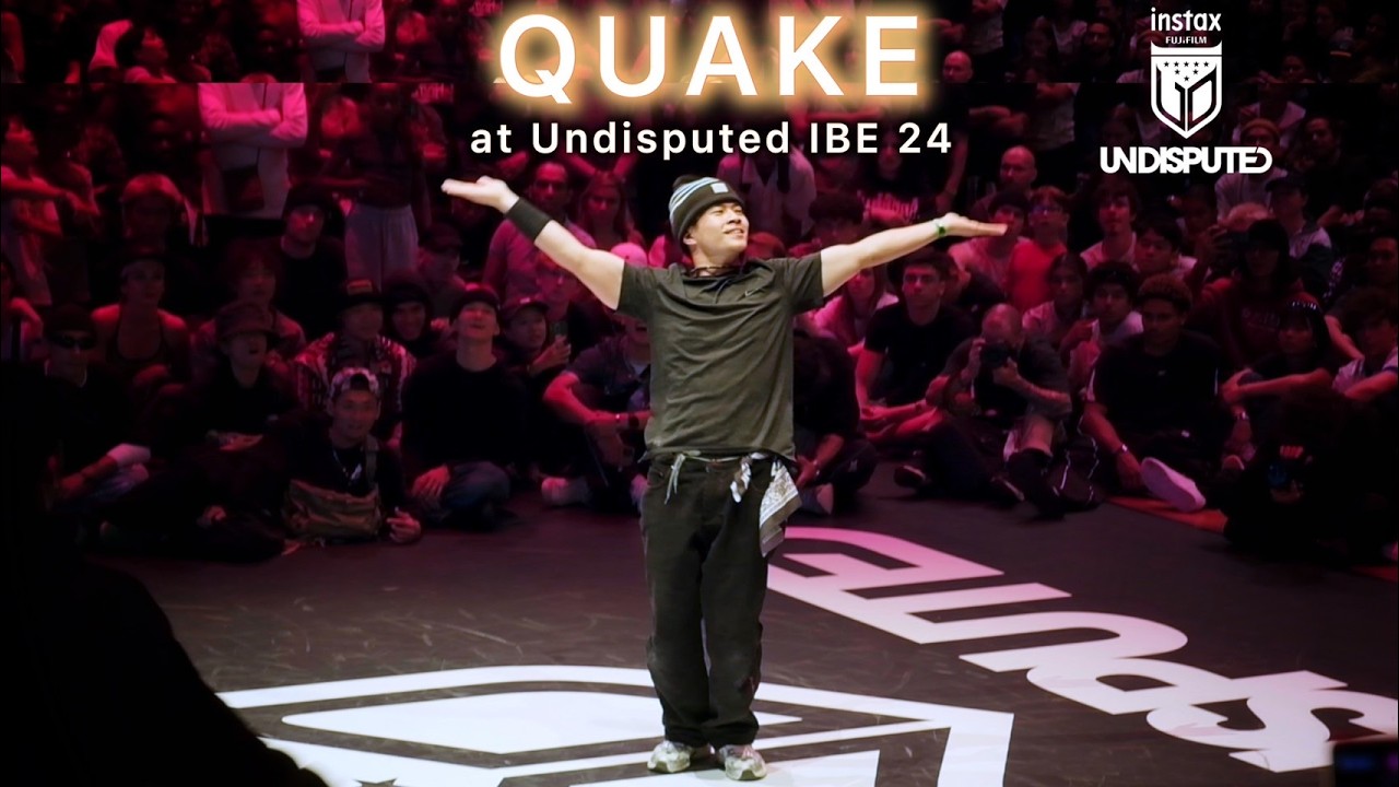 BBOY QUAKE(孫振)🔥🇹🇼 All Rounds at UNDISPUTED X IBE 2024