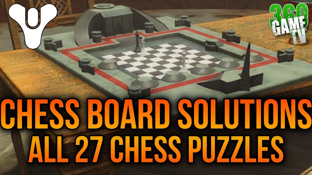 Chess Puzzle Solutions - All 27 Chess Boards Rounds - En Passant Triumphs - Destiny 2