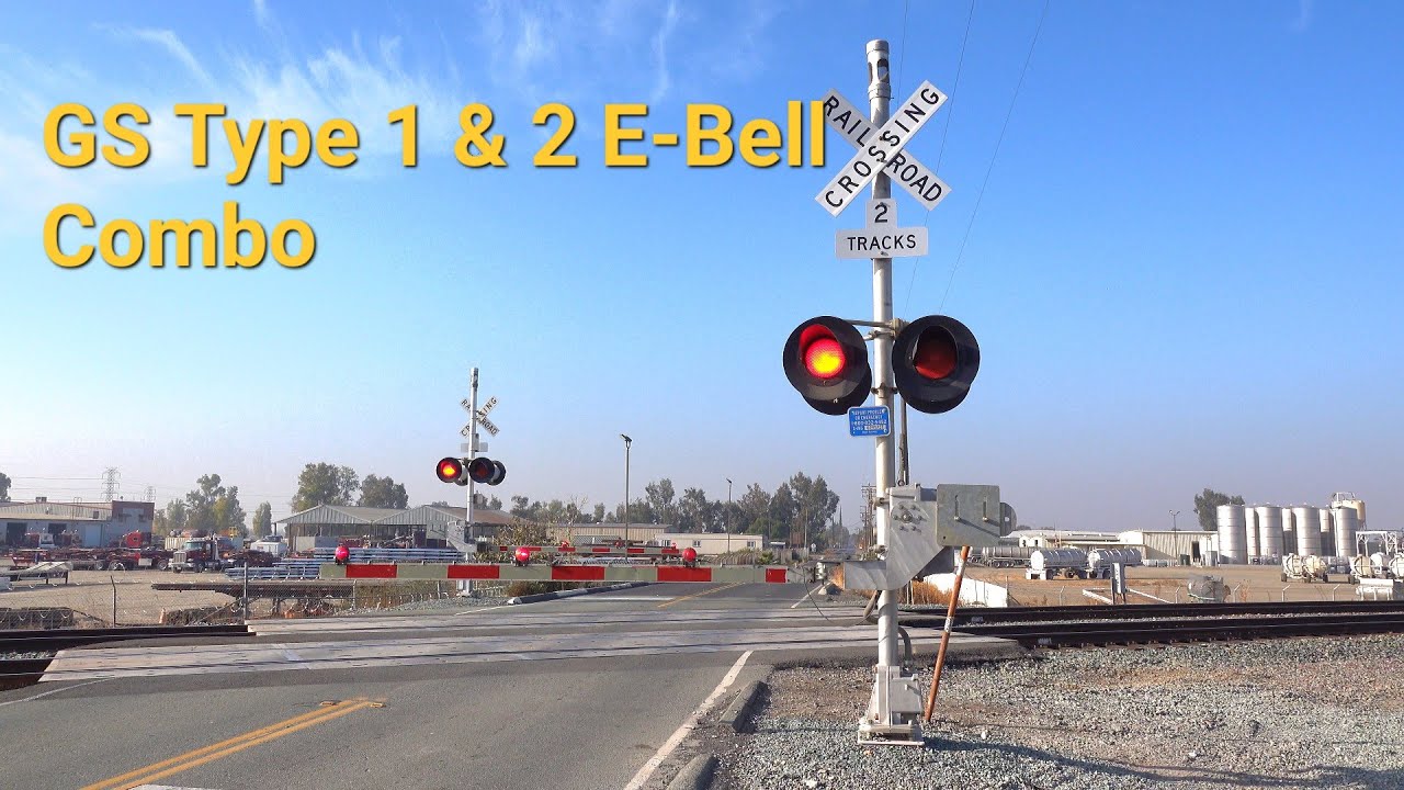 Railroad Crossing's With General Signals Type 1 & 2 E-Bell Combo Mix Part 2