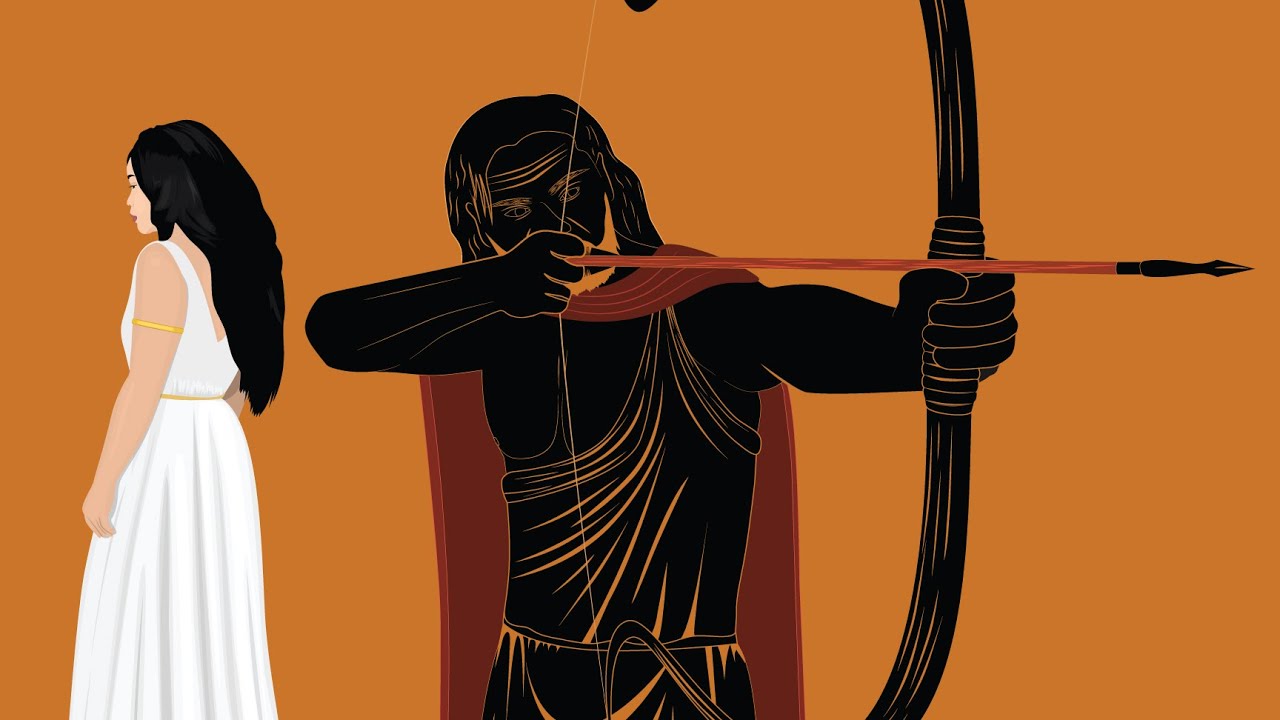 Odysseus in Ithaca: Scroll 24.542. Bettina Joy de Guzman. Athena tells Odysseus to stop fighting.
