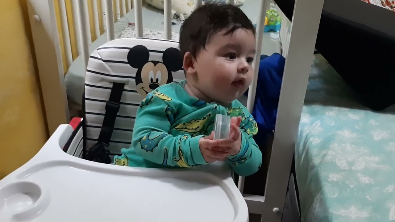 Cadeira alimentação Ginger Mickey mais barata e completa da Internet