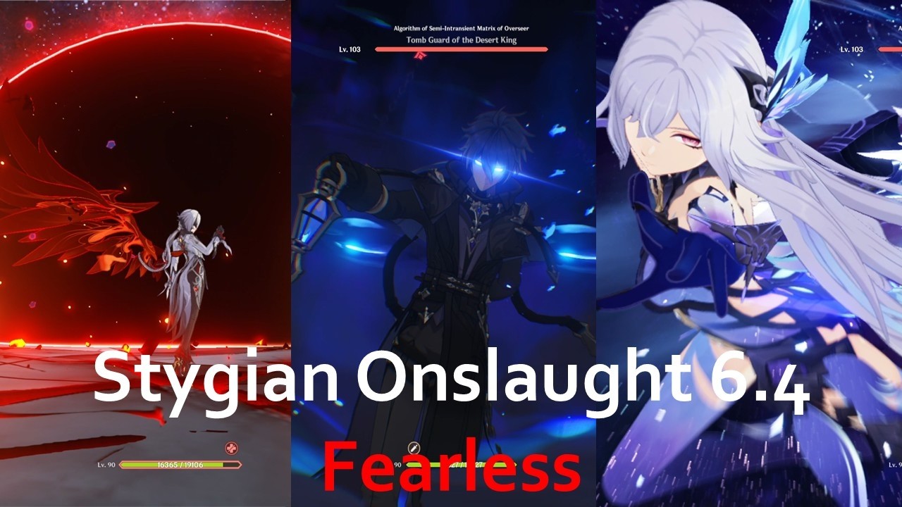 Stygian Onslaught 6.4 Fearless Genshin Impact