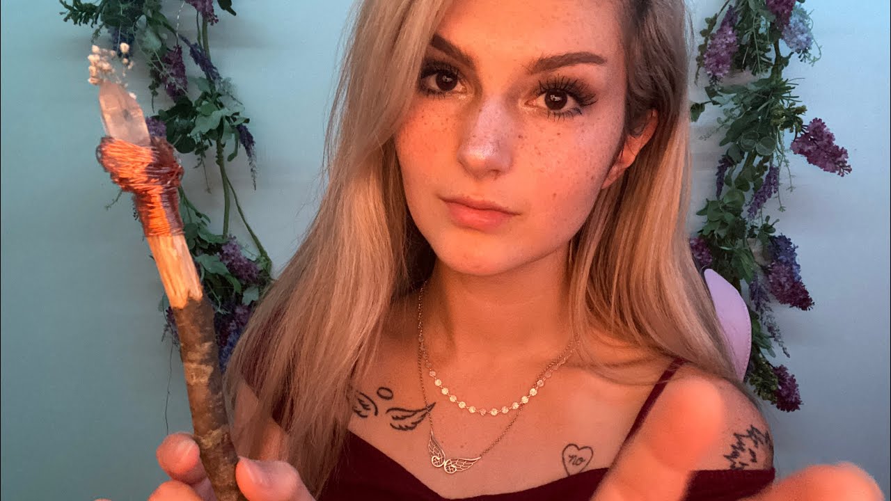 [ASMR] Relaxing Witch Cleanses All Your Negativity // Soft Spoken