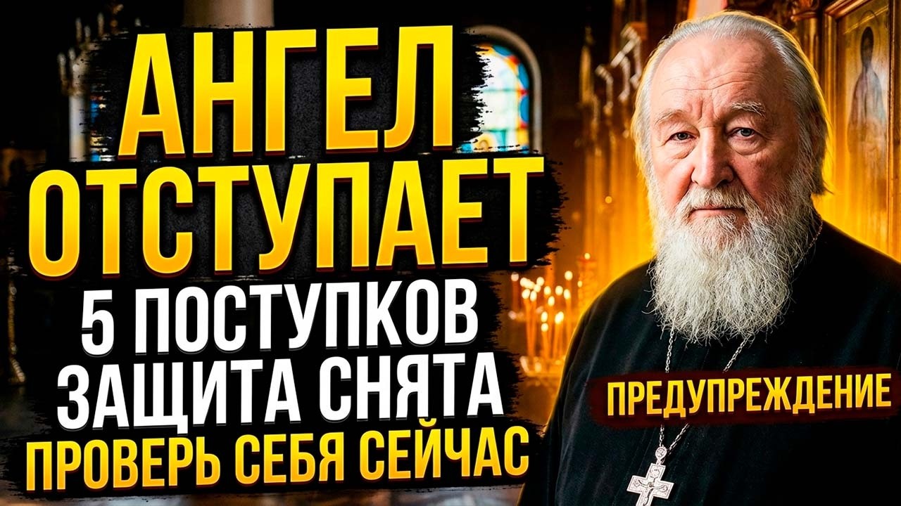 АНГЕЛ-ХРАНИТЕЛЬ ОТСТУПАЕТ ОТ ВАС ИМЕННО В ЭТОТ МОМЕНТ!5 поступков,которые лишают вас защиты навсегда