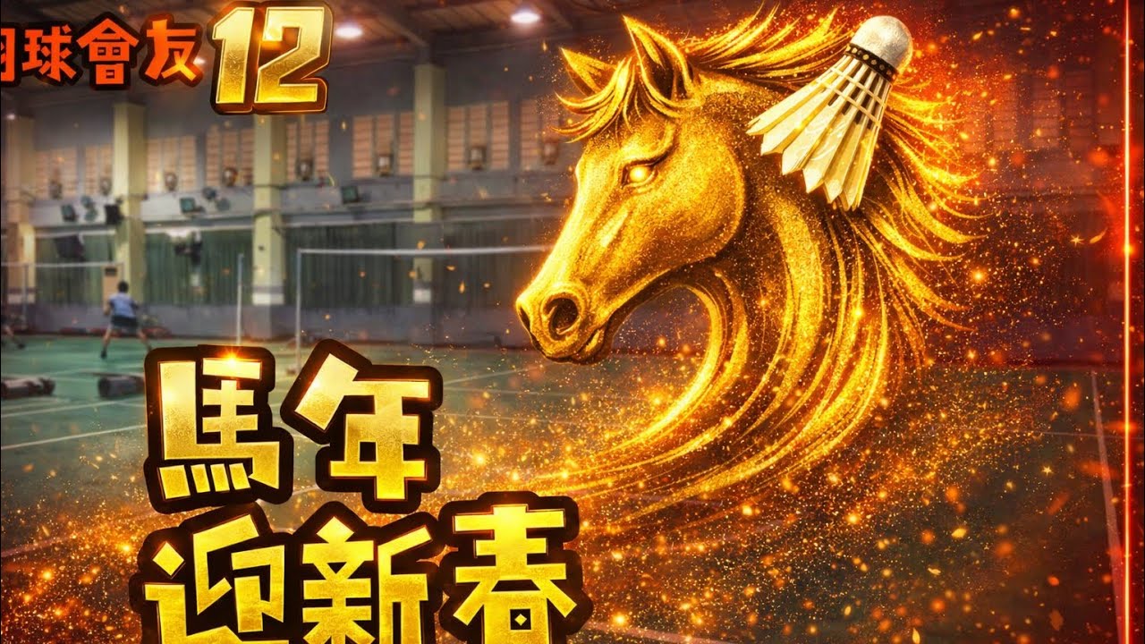 「M傳媒」直播結束！羽球會友12🏸馬年迎新春羽您行大運
