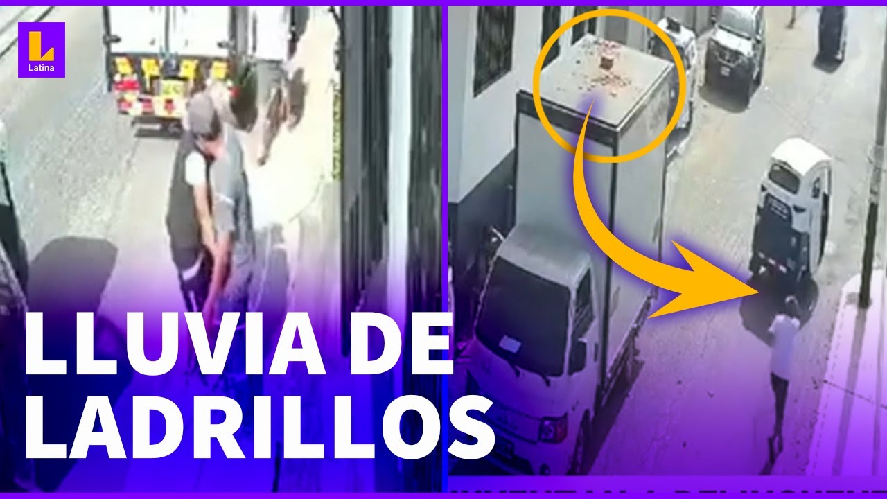 Lanzan ladrillos a delincuentes para evitar robo: 