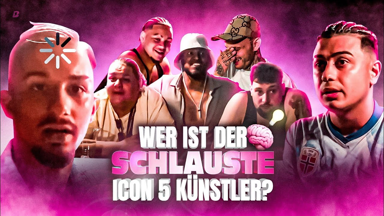 ICON 5 IQ TEST ENDET IM STREIT ZWISCHEN K&Uuml;NSTLERN 😳 (mit Kenan, Biggie68, Skandal, Azu, Cali usw.)