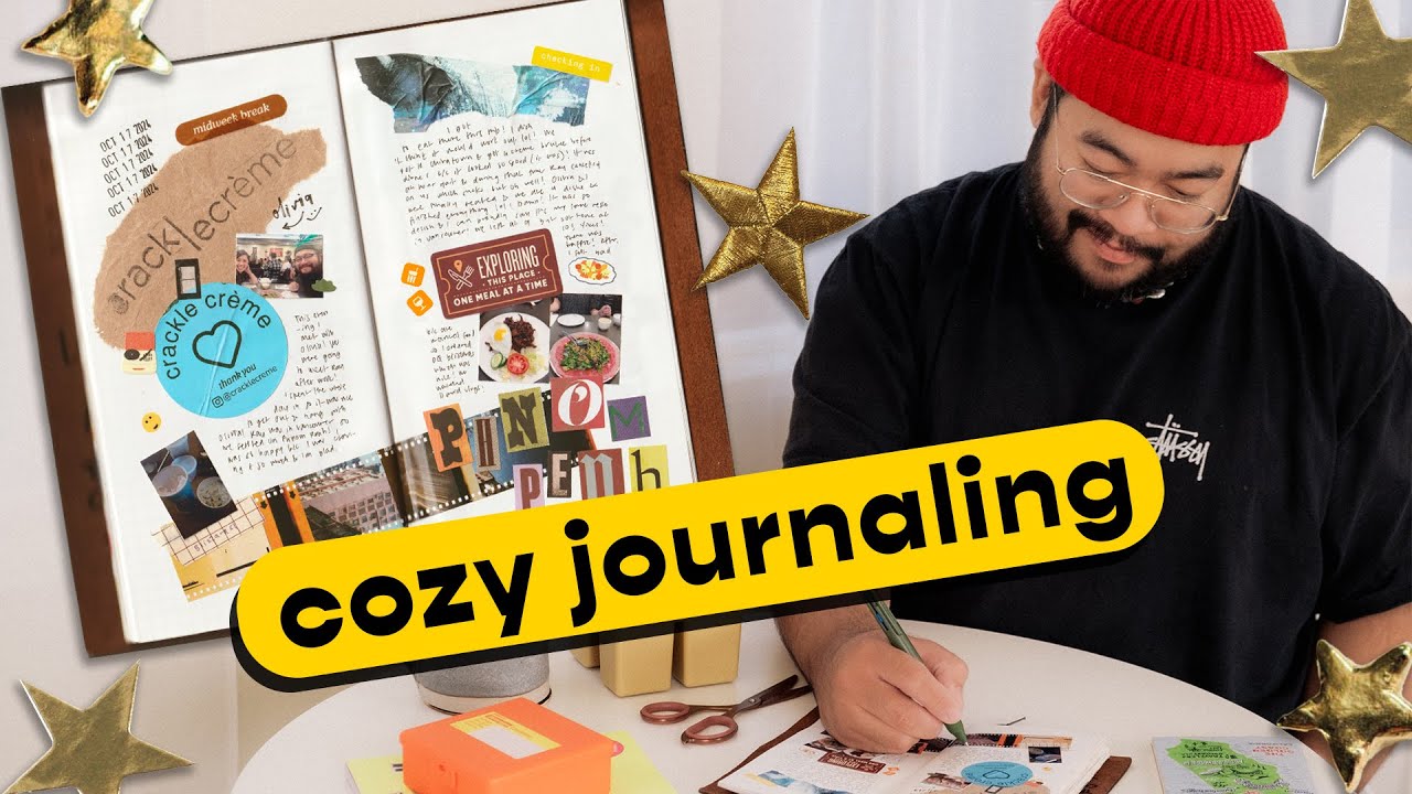 a cozy & chatty journaling saturday 📙🖋️