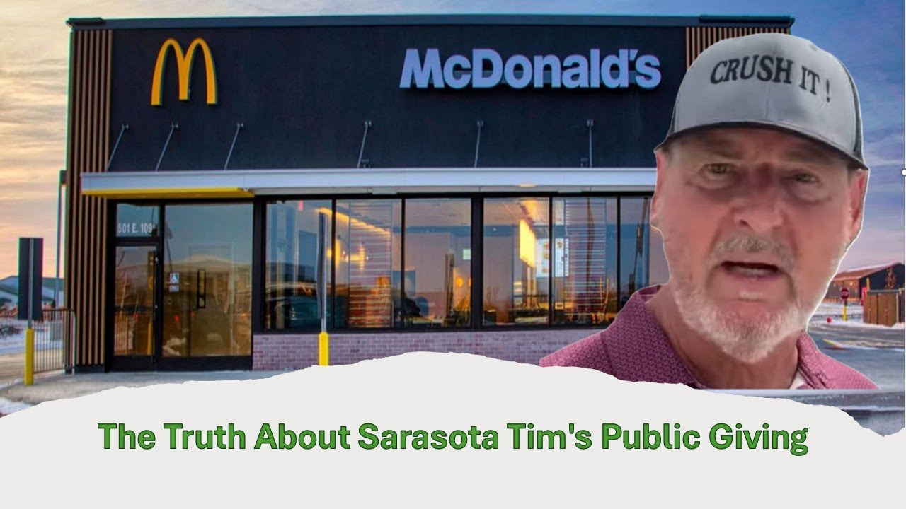 The Truth About Sarasota Tim's Public Giving