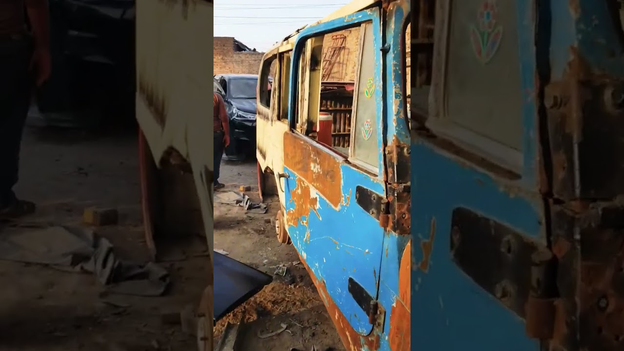 Jeep Wrangler converted to 5 door by hand at JMC Garage #shorts #youtubeshorts #ytshorts #ytshort