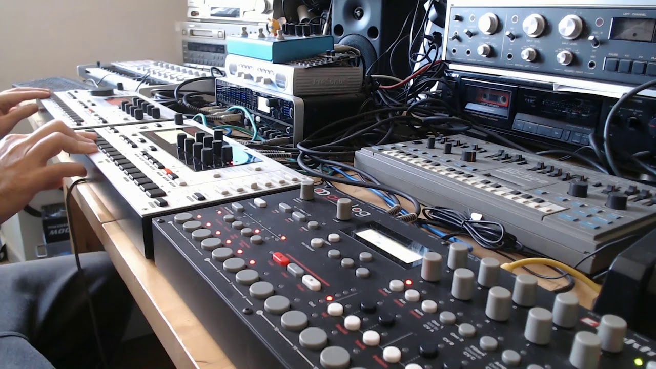 Mosaic | Paul Haslinger's Halt & Catch Fire OST Cover | Monomachine, Analog4, Machinedrum, MC202