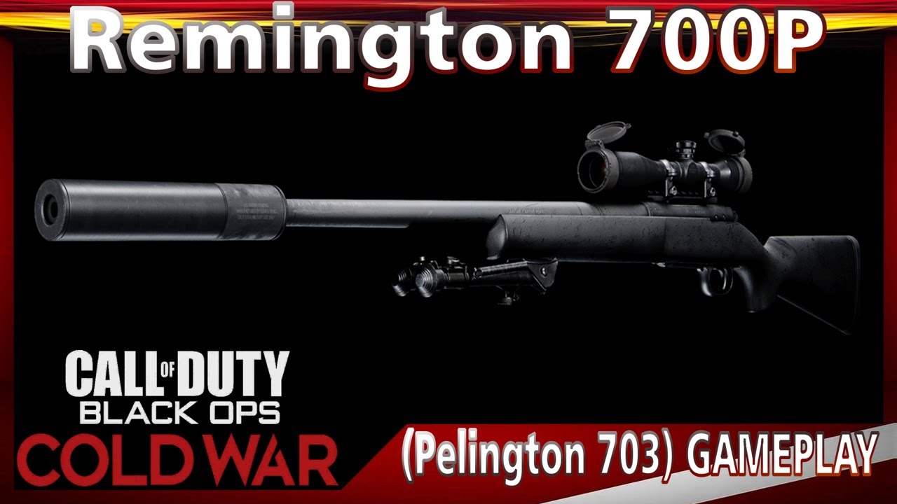 Black Ops Cold War Remington 700P (Pelington 703) Gameplay