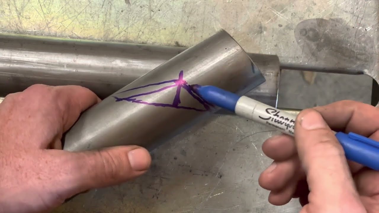 Notching Tubes at Steep Angles with No Tube Notcher