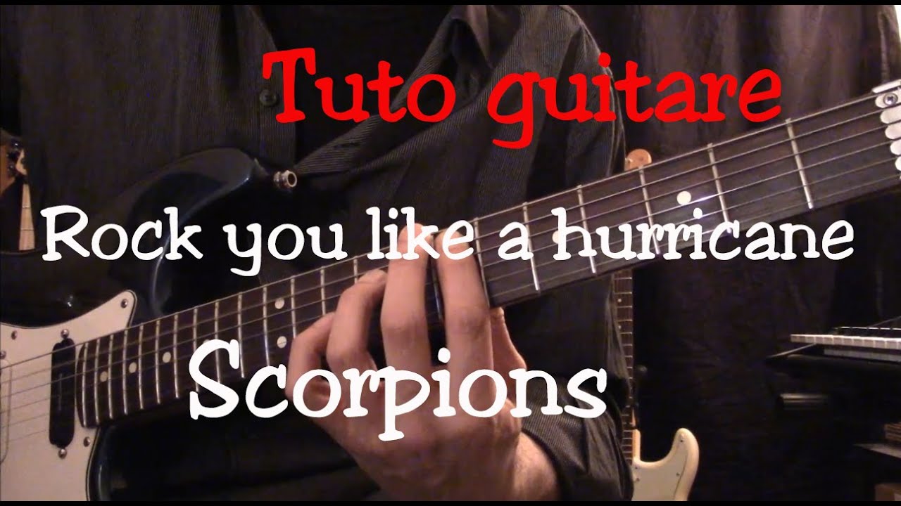 Cours de guitare - Rock you like a Hurricane - Scorpions - Rythmik