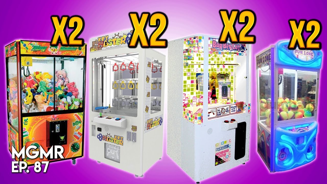 JUGANDO 8 Máquinas de Premios - MiniGames en el Mundo Real Ep 87