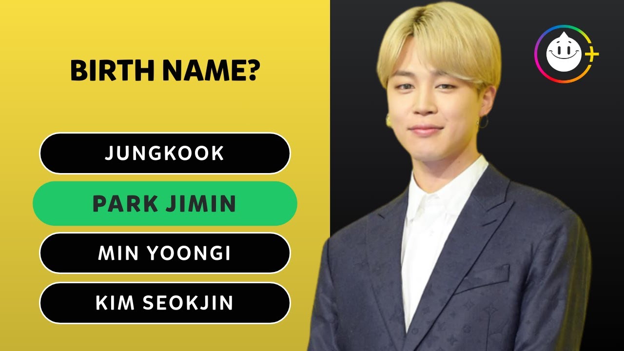 The Ultimate Test: Mastering Jimin from BTS | Trivia Crack+