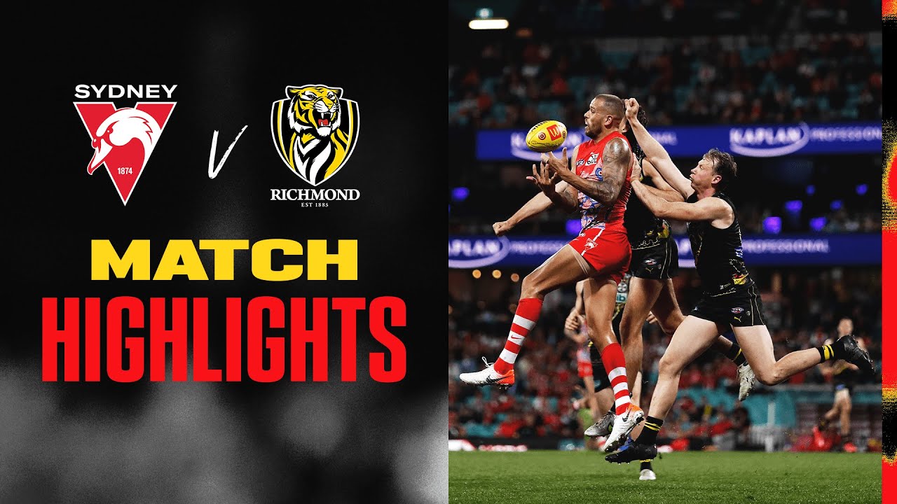 Sydney Swans v Richmond Highlights | Round 11, 2022 | AFL