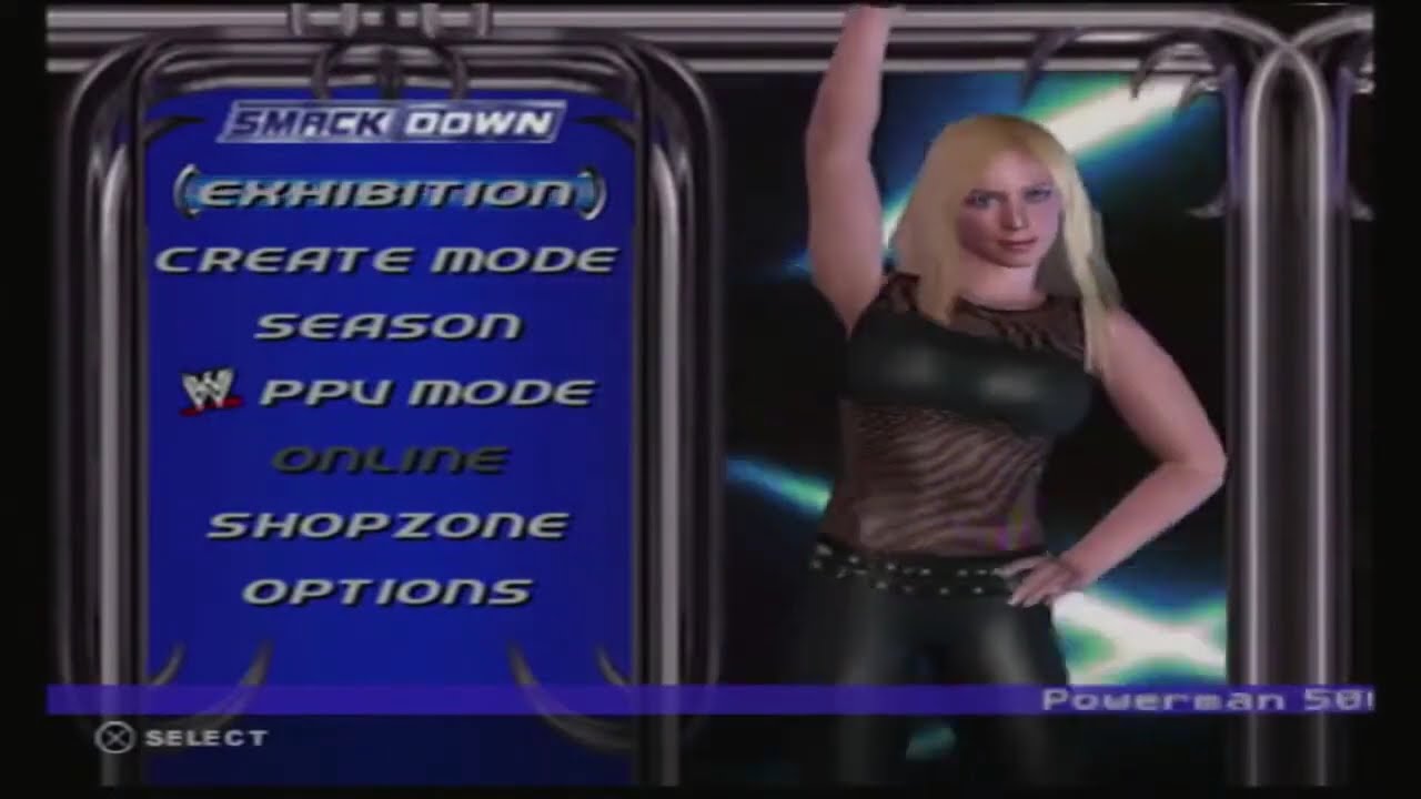 WWE SmackDown! vs  Raw (PS2) - part 1