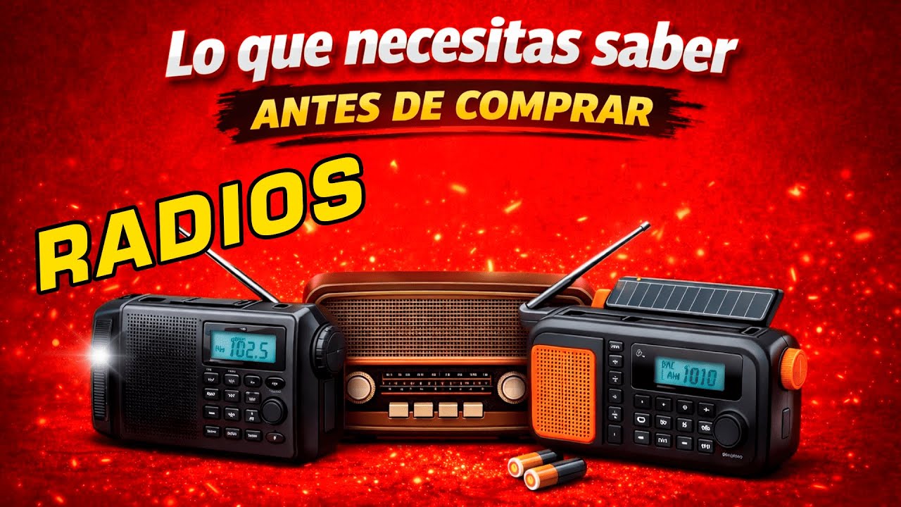 📻 La radio correcta según tu necesidad
