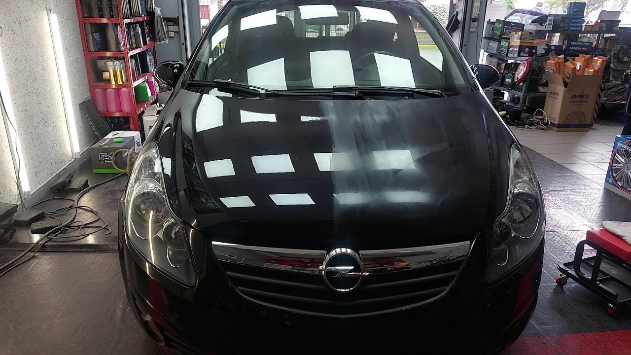 Opel Corsa Γυάλισμα Εξωτερικό & Κέρωμα  (exterior  detailing-waxing)