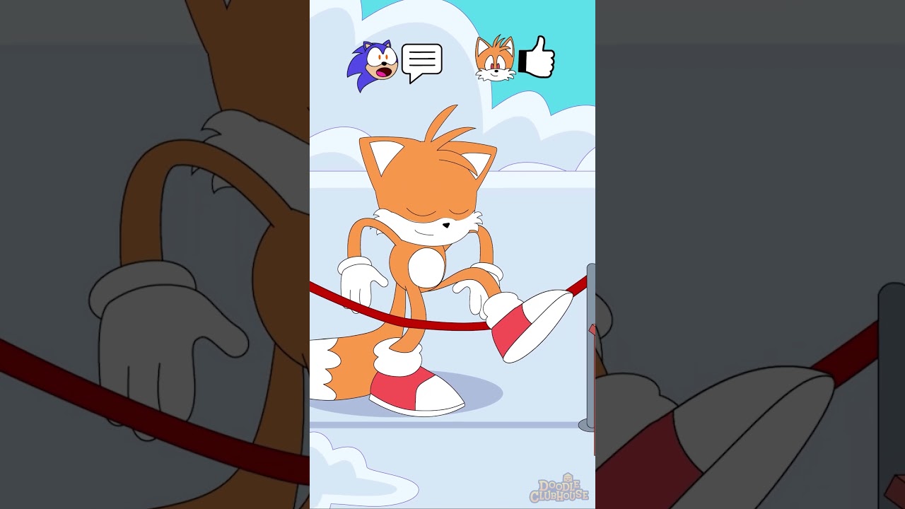 poor sonic 18  #tails #sonic #amy #animation #part18