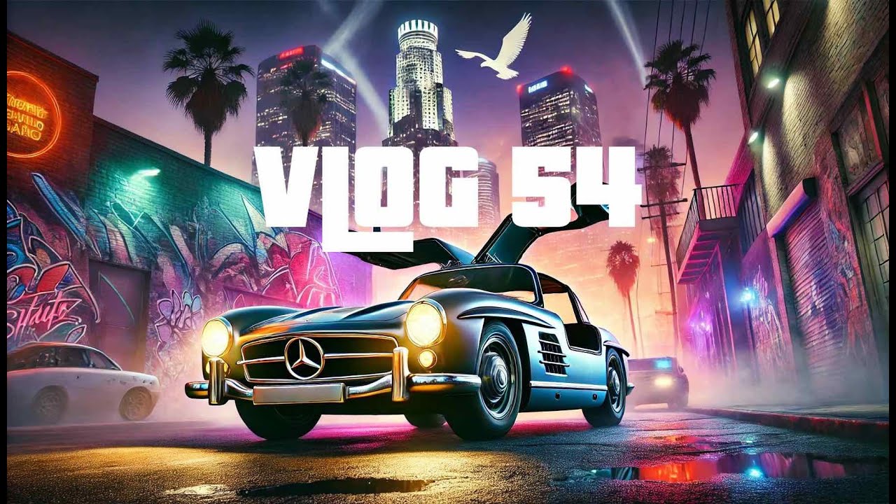 Mercedes 300 (355) SL 💥 : La semaine décisive c'est maintenant 😉 VLOG 54