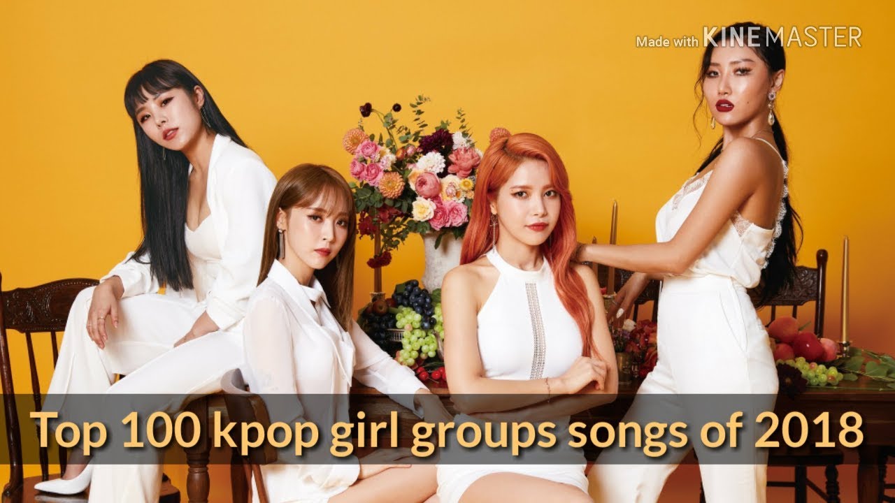 Top 100 Kpop girl groups songs of 2018