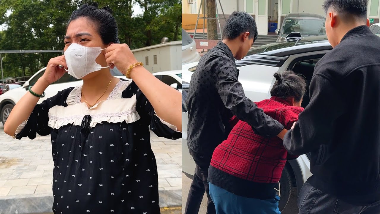 Mom and dad went to the hospital to take grandma home