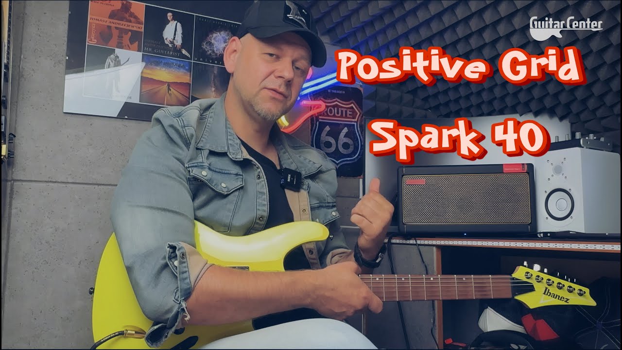 Positive Grid Spark 40 - Inteligentny wzmacniacz gitarowy z technologią AI w tle | TV Guitar Center