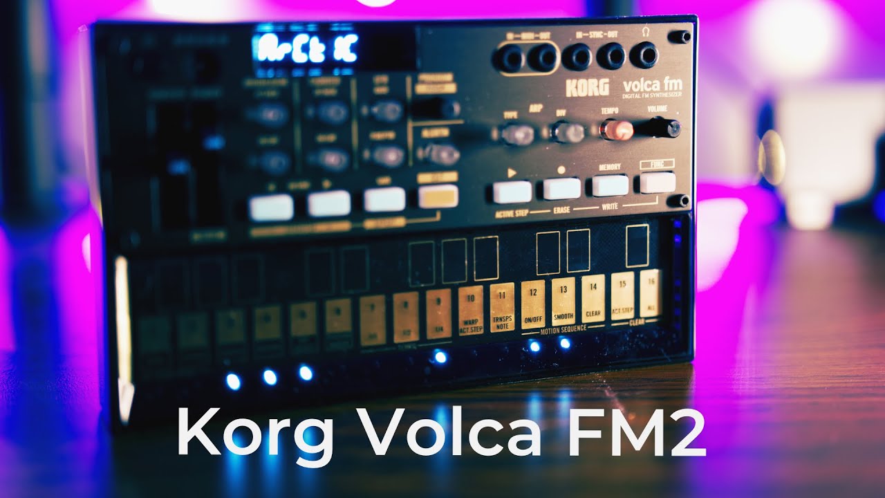 Just Got my Korg Volca FM2 | Unbox and First Impressions