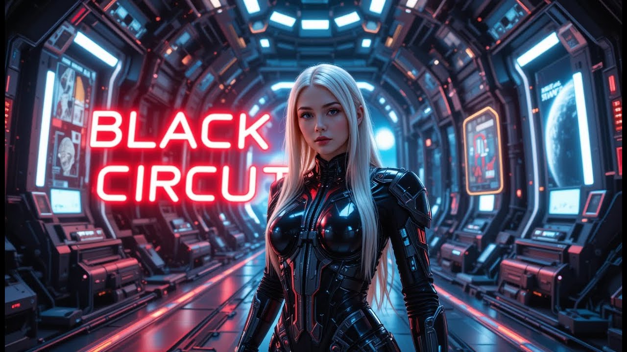 ⚡ BLACK CIRCUIT ⚡ (Official MMusic Video) | 🖤 Hard Techno 🔥 Dark Chaos 🚨