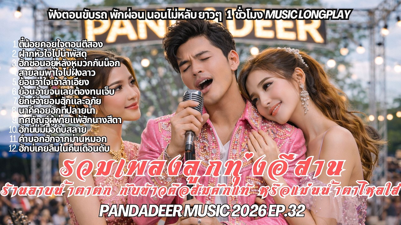 รวมลูกทุ่งหมอลำกระแทกใจคนช้ำ 2026 EP.32 l กับข้าวคือส้มคักแท้  ฟังยาว ๆ 1 ชั่วโมง