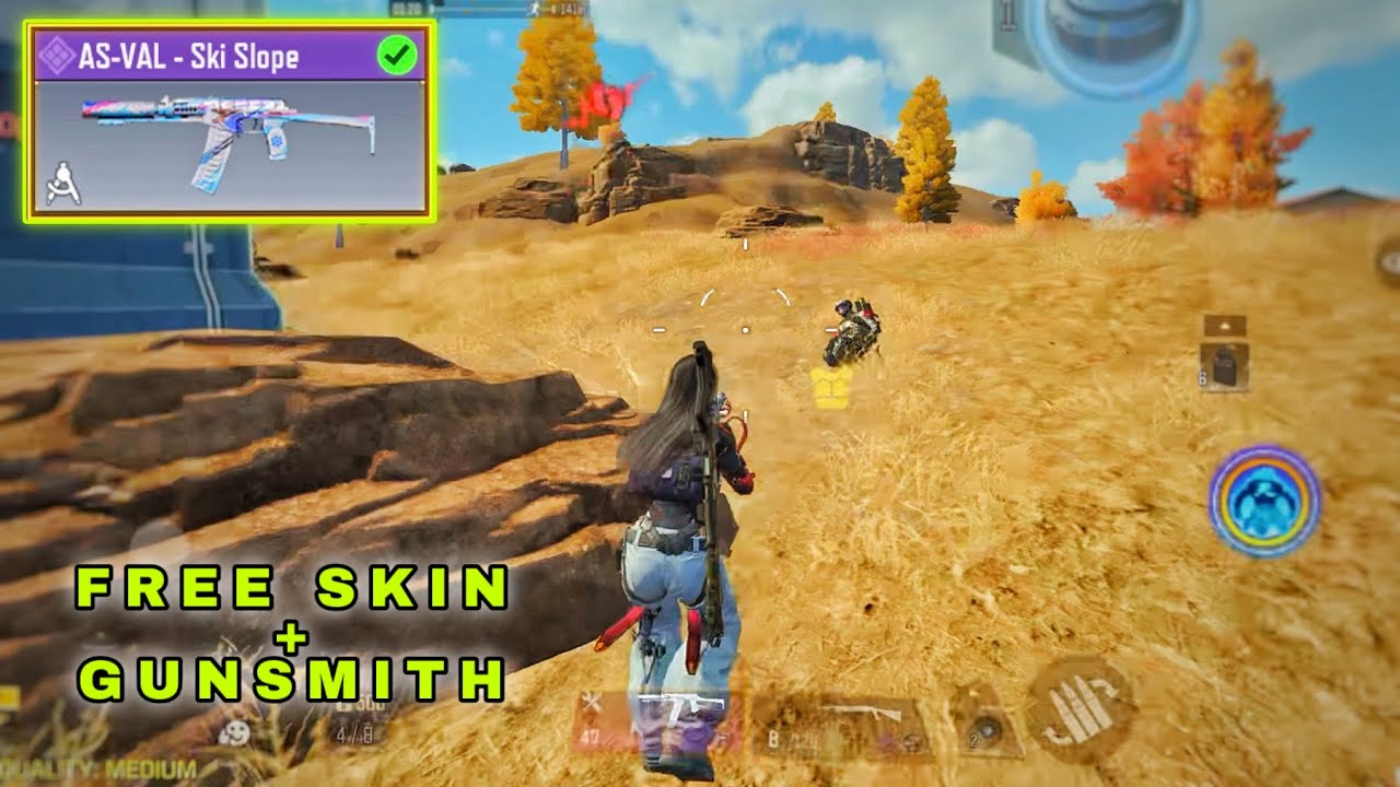 *FREE* AS-VAL – SKI SLOPE is BRUTAL in BR 🥶 Best AS VAL Gunsmith CODM