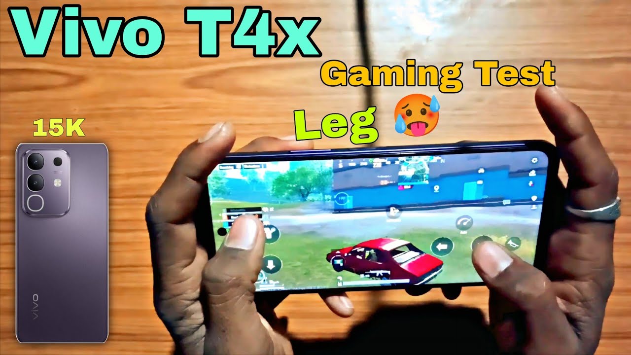 Vivo T4x Gaming Test || Budget Phone Leg problem 