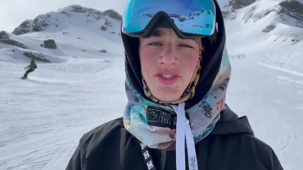 Thomas Carter GCSE Snowboarding 2023 - Skills Video