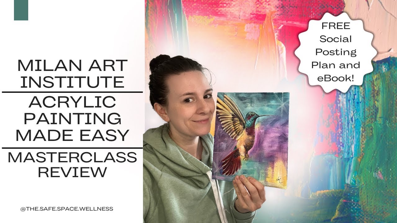 Acrylic Painting Techniques from Milan Art Institute You NEED to Know!
