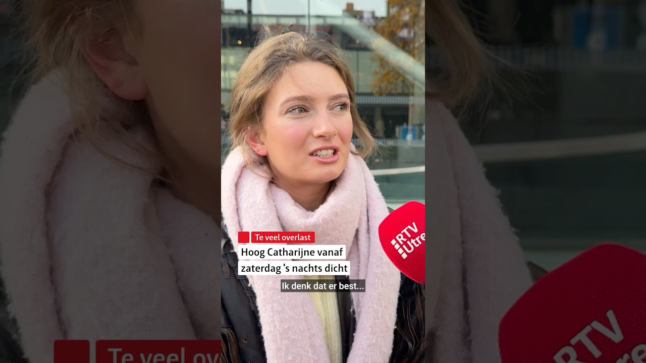 Hoog Catharijne 's nachts DICHT wegens OVERLAST | RTV Utrecht