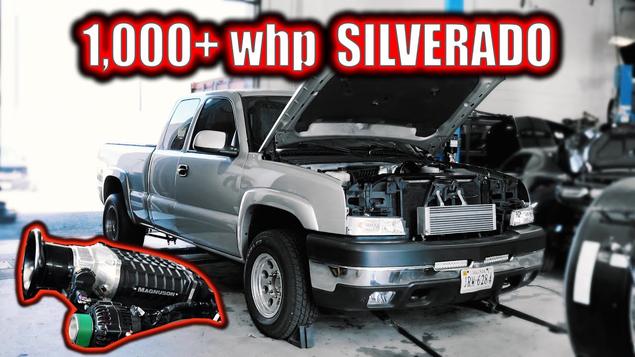 1000+ л.с. Chevrolet Silverado + Уборка в магазине